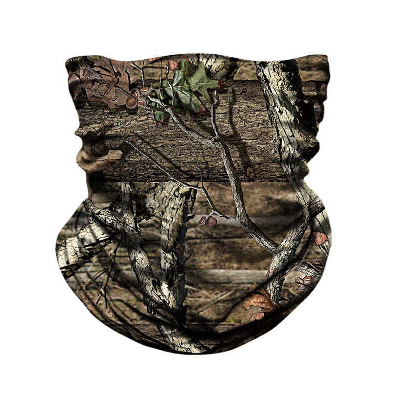 JOEYOUNG Skull Face Mask UV Sun Dust Neck Gaiter Bandana Headwear Motorcycle - Image 1